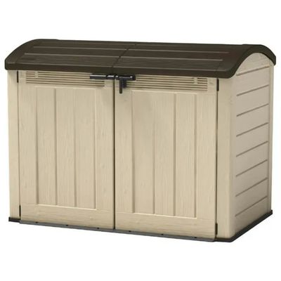 Keter Store-It-Out Ultra 2000 L – Baule portattrezzi da esterno con pavimento