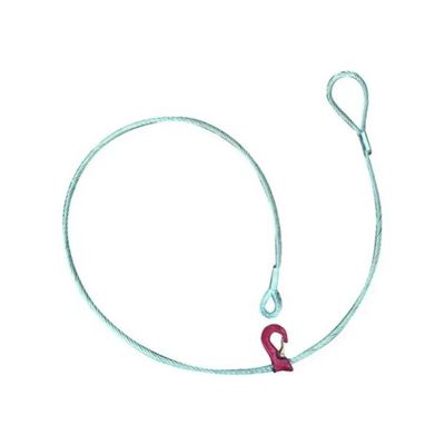 VIGOR-BLINKY Tirante in Acciaio Zincato con Gancio Scorrevole, 4 m, 12 mm