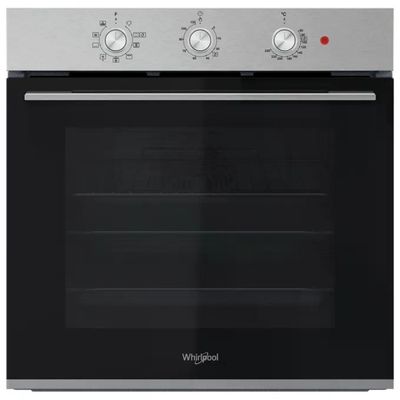 Whirlpool OMK38HU0X Forno Elettrico da Incasso 71 L, Classe A, Nero e Acciaio Inox