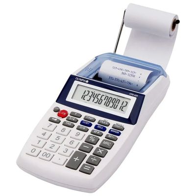 Olympia CPD 425 Calcolatrice da Tavolo con Stampa, 12 Cifre