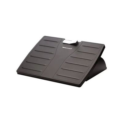 Fellowes 8035001 Poggiapiedi Ergonomico Regolabile Nero