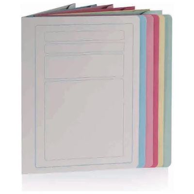 Brefiocart Cartellette Semplici Gialle con Stampa, Confezione da 100 Brefiocart Cartellette Semplici Gialle con Stampa, Confezione da 100