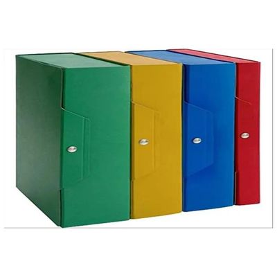Brefiocart – Set 5 scatole portadocumenti verdi, dorso 10 cm Brefiocart – Set 5 scatole portadocumenti verdi, dorso 10 cm