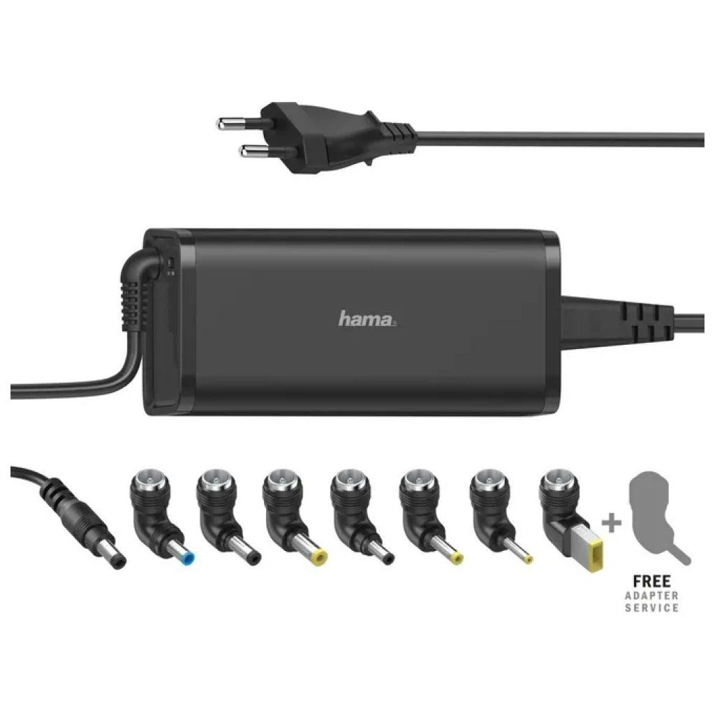 Hama 00200003 Alimentatore Universale per Notebook 90 W, Nero Hama 00200003 Alimentatore Universale per Notebook 90 W, Nero