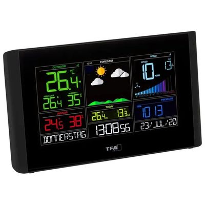 TFA-DOSTMANN TFA VIEW BREEZE 35.8001.01 Stazione Meteo WLAN Nera