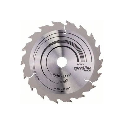 Bosch Speedline Wood Lama Circolare 130 mm, 18 Denti Bosch Speedline Wood Lama Circolare 130 mm, 18 Denti