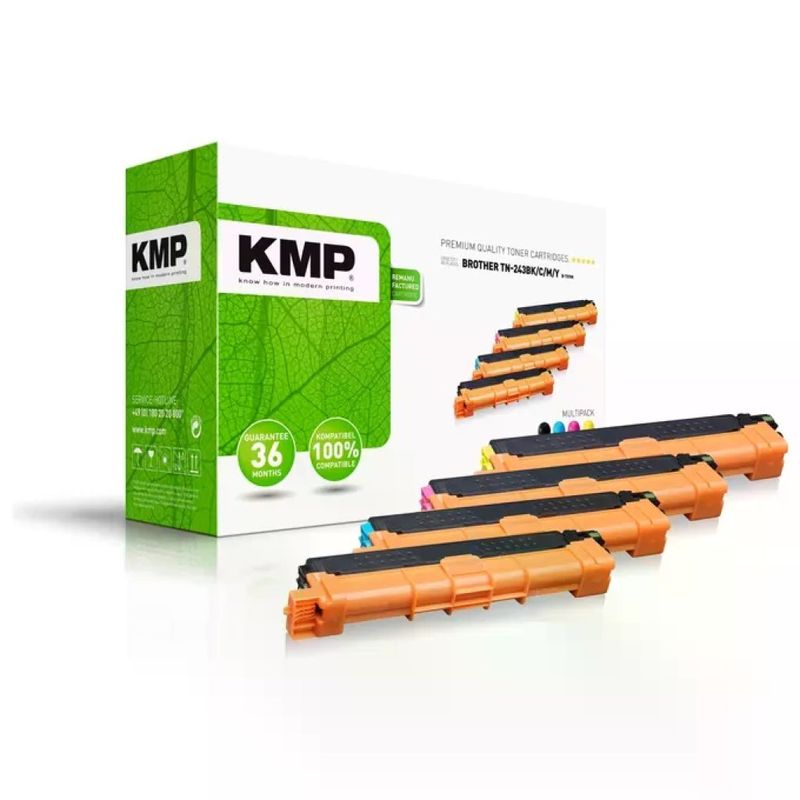 KMP 1268,0005 Kit 4 Cartucce Toner Compatibili