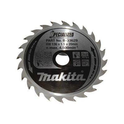 Makita B-33629 Specialized Lama per Seghetto 136 mm, 24 Denti Makita B-33629 Specialized Lama per Seghetto 136 mm, 24 Denti