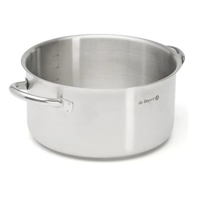 De Buyer Prim’Appety tegame in acciaio inox, 24 cm, 4 L