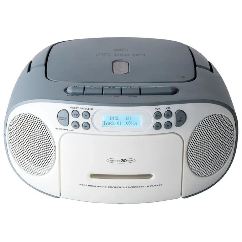 Reflexion RCR2260DAB Radio DAB+ con Lettore CD e Cassette Reflexion RCR2260DAB Radio DAB+ con Lettore CD e Cassette