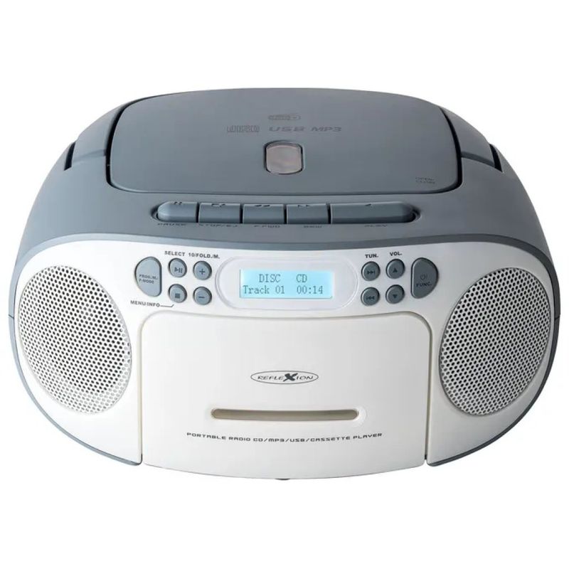 Reflexion RCR2260DAB Radio DAB+ con Lettore CD e Cassette