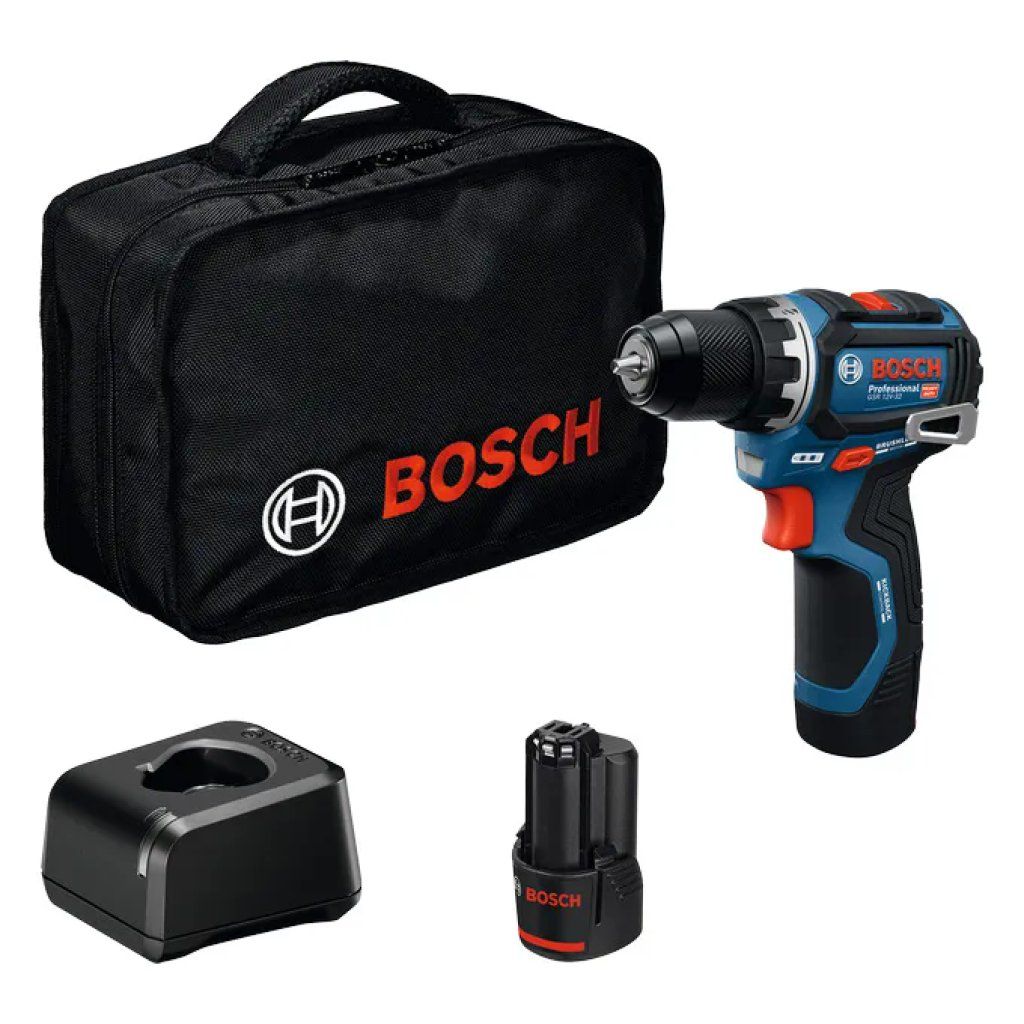 Bosch GSR 12V-32 Professional Trapano Avvitatore a Batteria