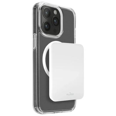 PURO Mini Power Mag Power Bank 4200 mAh Bianco PURO Mini Power Mag Power Bank 4200 mAh Bianco