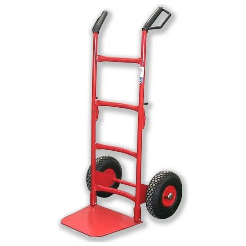 GENERICO Carrello Portacasse Pieghevole C95 con Ruote Pneumatiche, Portata 150 kg