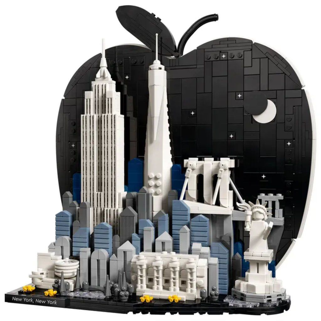 LEGO Architecture New York City – Set da costruzione per adulti, 1465 pezzi