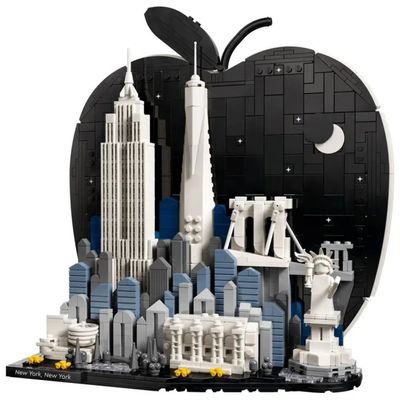 LEGO Architecture New York City – Set da costruzione per adulti, 1465 pezzi