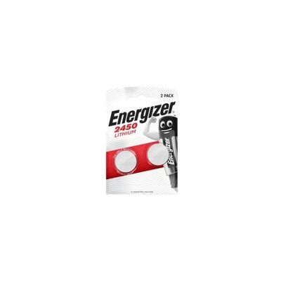 Energizer CR2450 Batteria al Litio 3V, 620 mAh, Confezione da 2