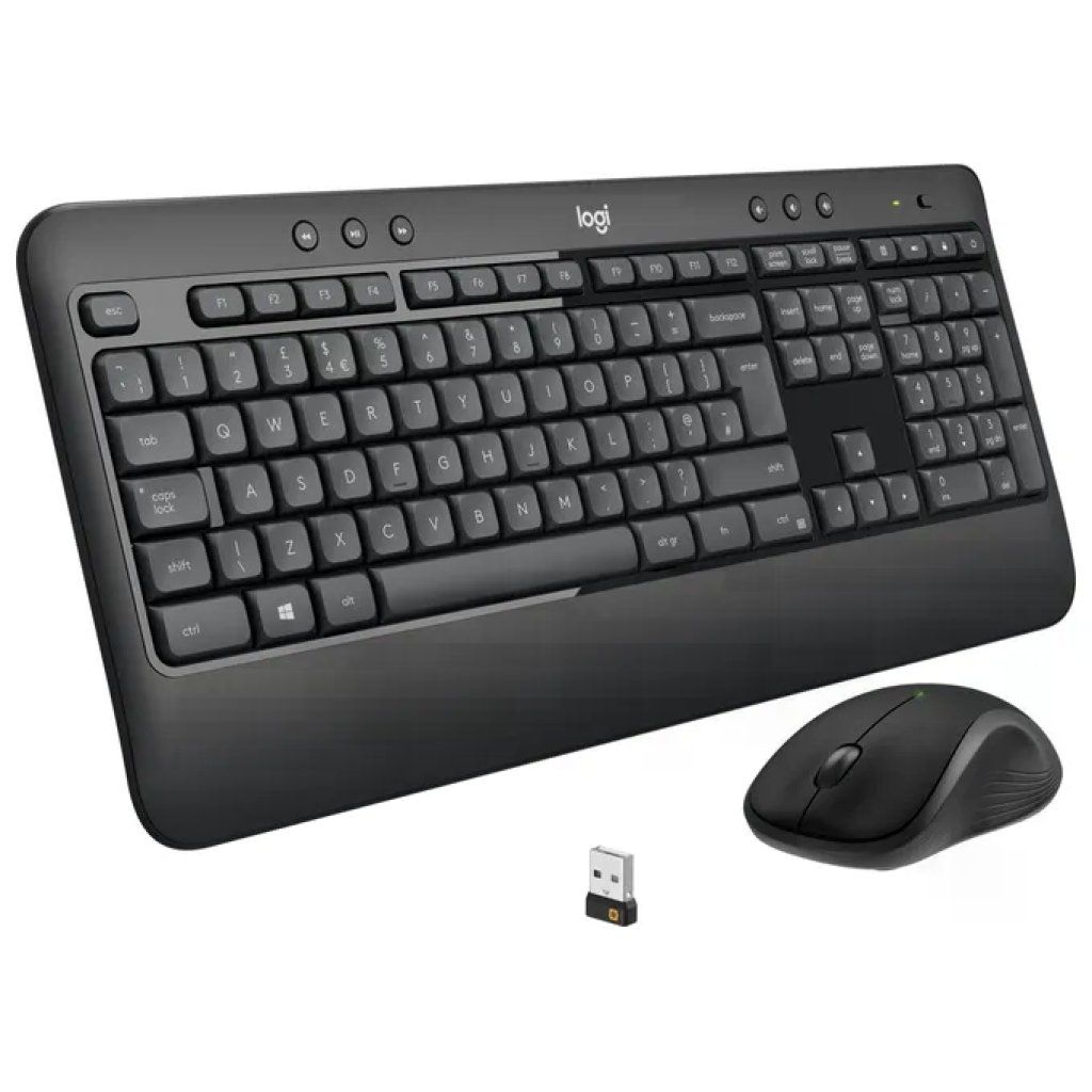 Logitech MK540 Advanced Kit tastiera e mouse wireless QWERTY US