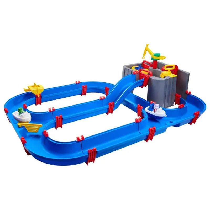 AquaPlay Harbour – Set di giochi d’acqua, 63 pezzi