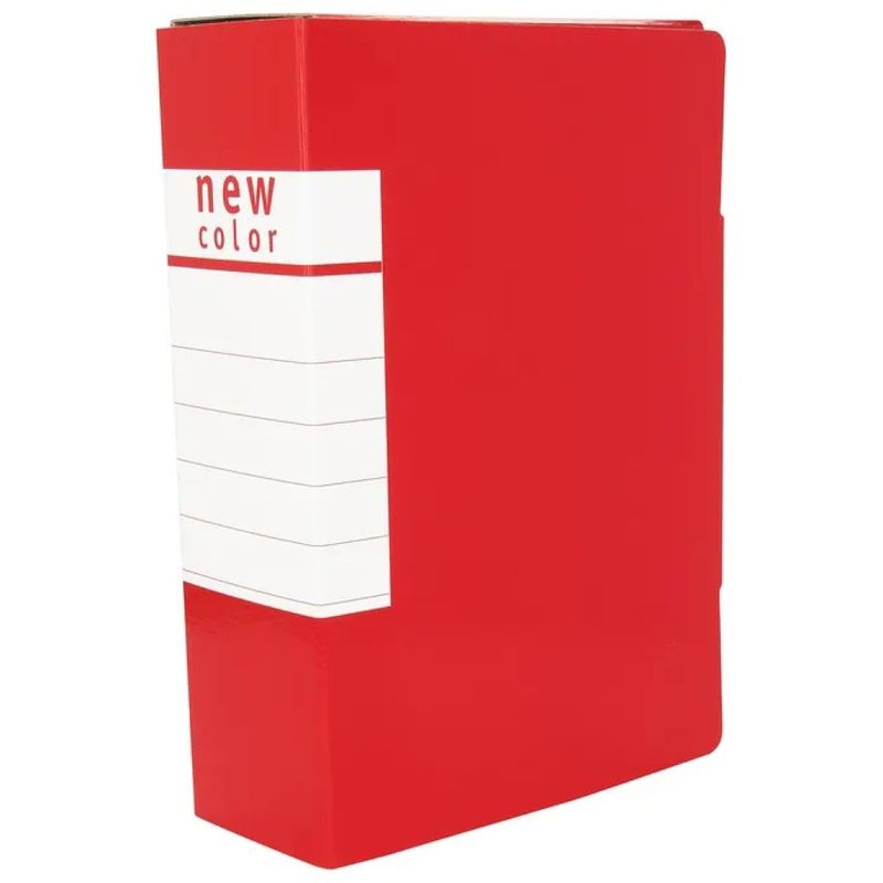 Brefiocart Cartelle portaprogetti rosse, set da 5, dorso 8 cm