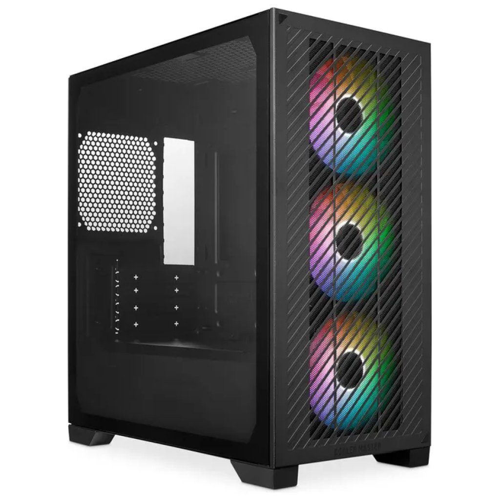Cooler Master Elite 301 Case Mini Tower mATX/ITX con 3 ventole ARGB e USB-C