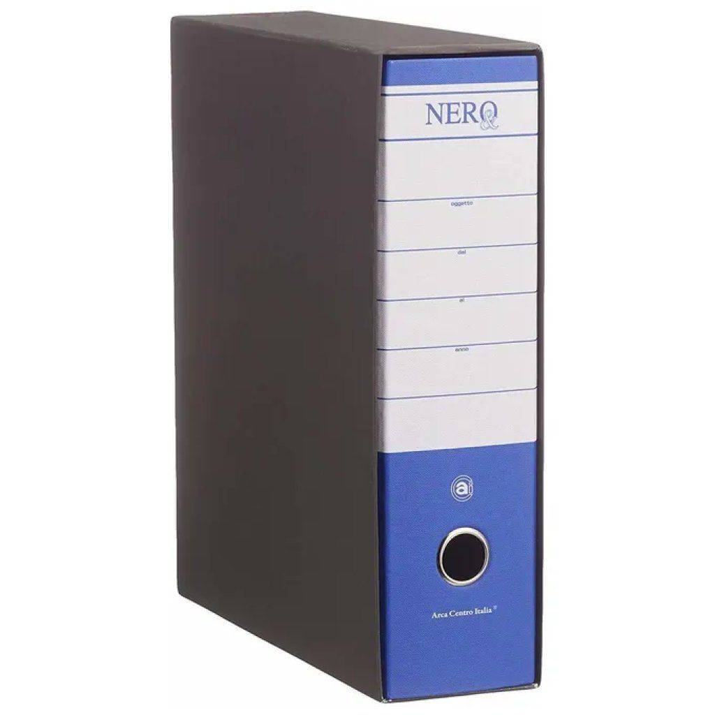 Brefiocart Registratore Commerciale A4 Blu Scuro, Dorso 8 cm – Confezione da 12 Brefiocart Registratore Commerciale A4 Blu Scuro, Dorso 8 cm – Confezione da 12