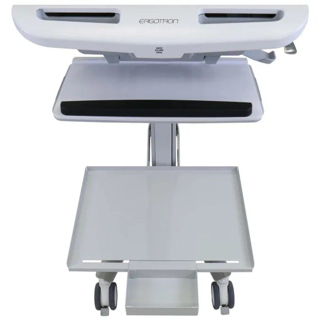 Ergotron StyleView 98-417-214 – Ripiano anteriore grigio in acciaio