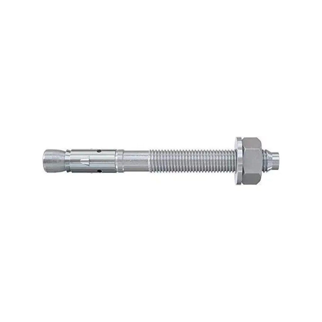 Fischer FBZ 10/10 – Bullone di ancoraggio zincato, 10 × 95 mm, confezione da 50 Fischer FBZ 10/10 – Bullone di ancoraggio zincato, 10 × 95 mm, confezione da 50