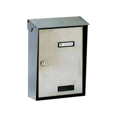 Silmec 10-015 S90 Cassetta Postale Inox per Riviste con Tetto Parapioggia