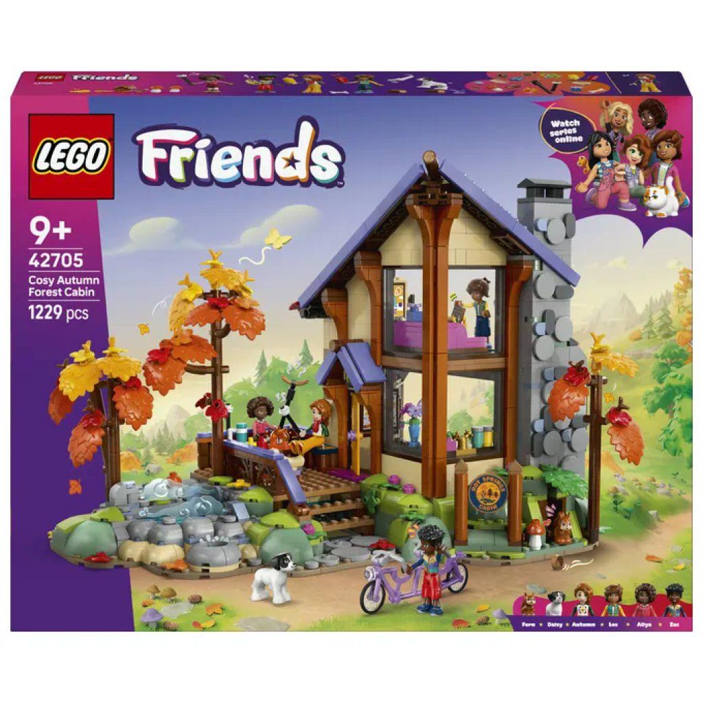 LEGO Friends Baita nella Foresta Autunnale 42705