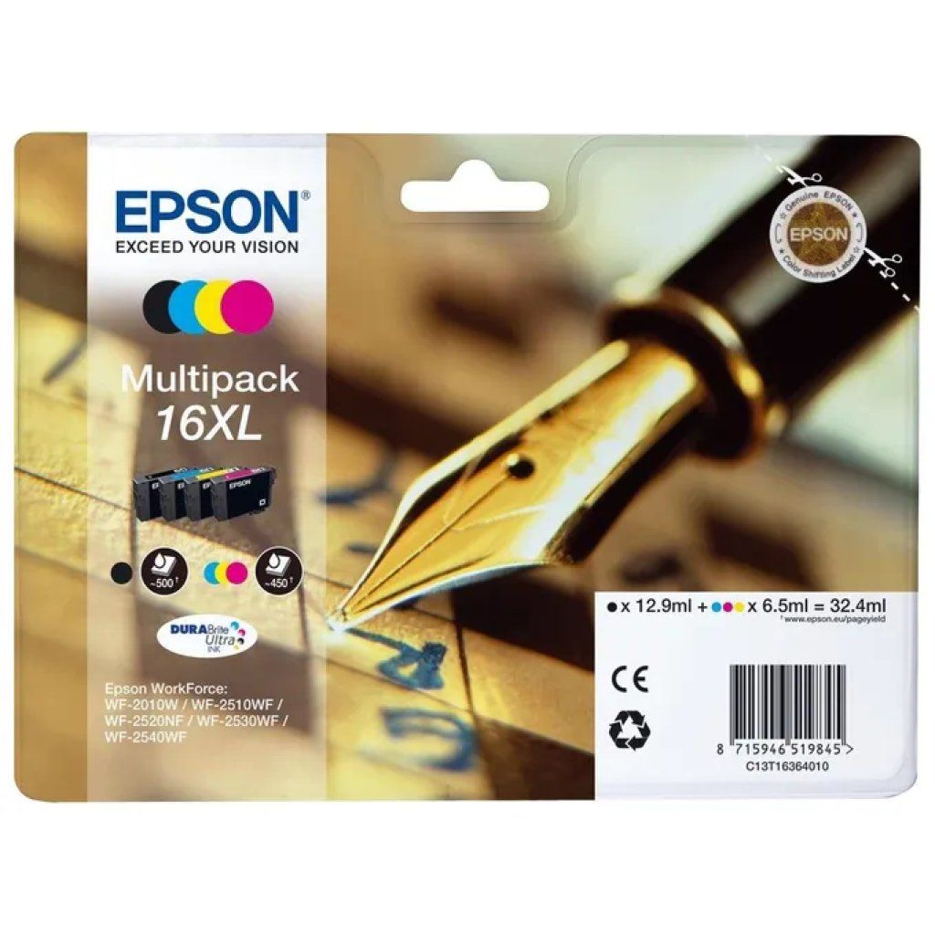 Epson 16XL Penna e Cruciverba Multipack Cartucce Originali