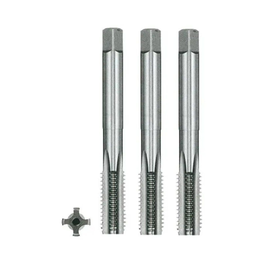 Dormer E100M12NO8 Set 3 Maschi a Mano HSS M12x1,75 Dormer E100M12NO8 Set 3 Maschi a Mano HSS M12x1,75