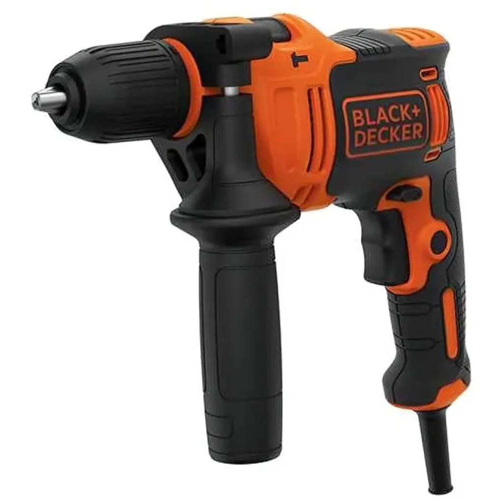 BLACK+DECKER Trapano a percussione 710 W con mandrino da 13 mm e 4 punte