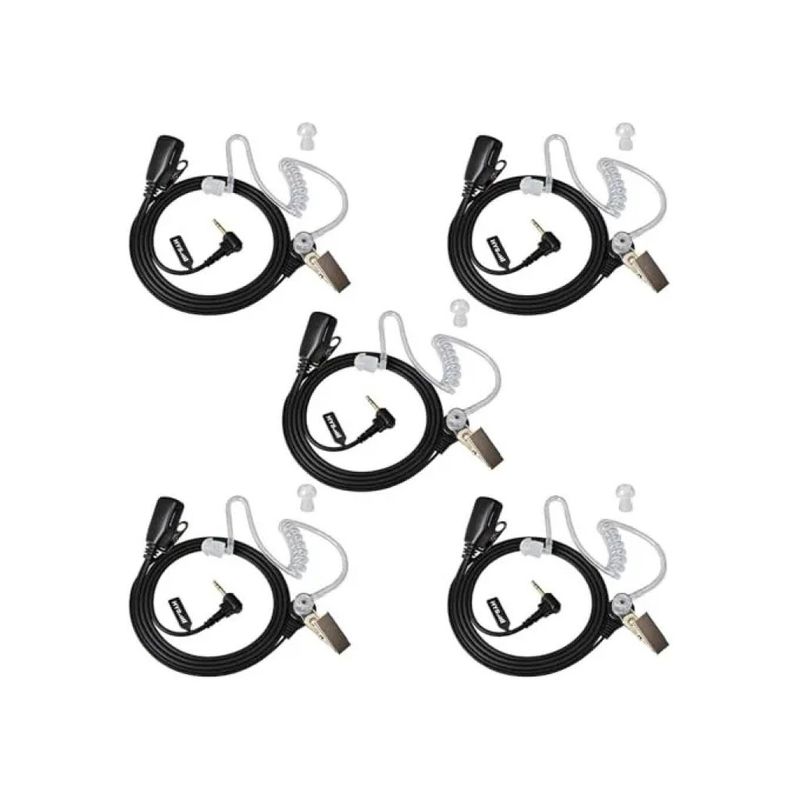 BigBuy Tech Auricolari PTT con Microfono per Walkie-Talkie Motorola TLKR