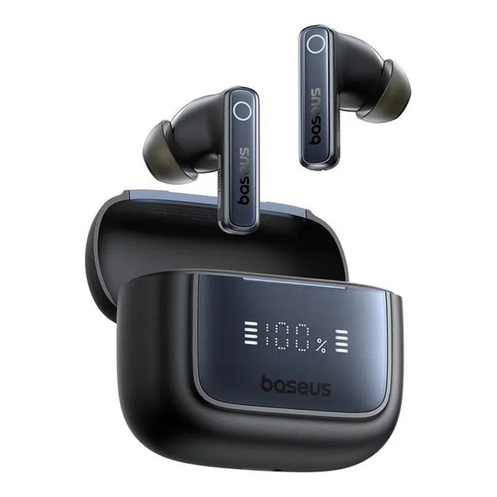 Baseus 35 True Auricolari Wireless Bluetooth 5.3 con Cancellazione del Rumore, Nero Baseus 35 True Auricolari Wireless Bluetooth 5.3 con Cancellazione del Rumore, Nero