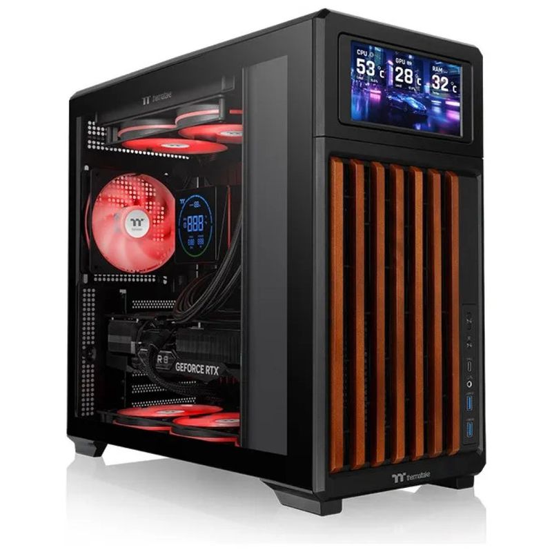 Thermaltake TR300 WS Case Mid-Tower ATX Nero