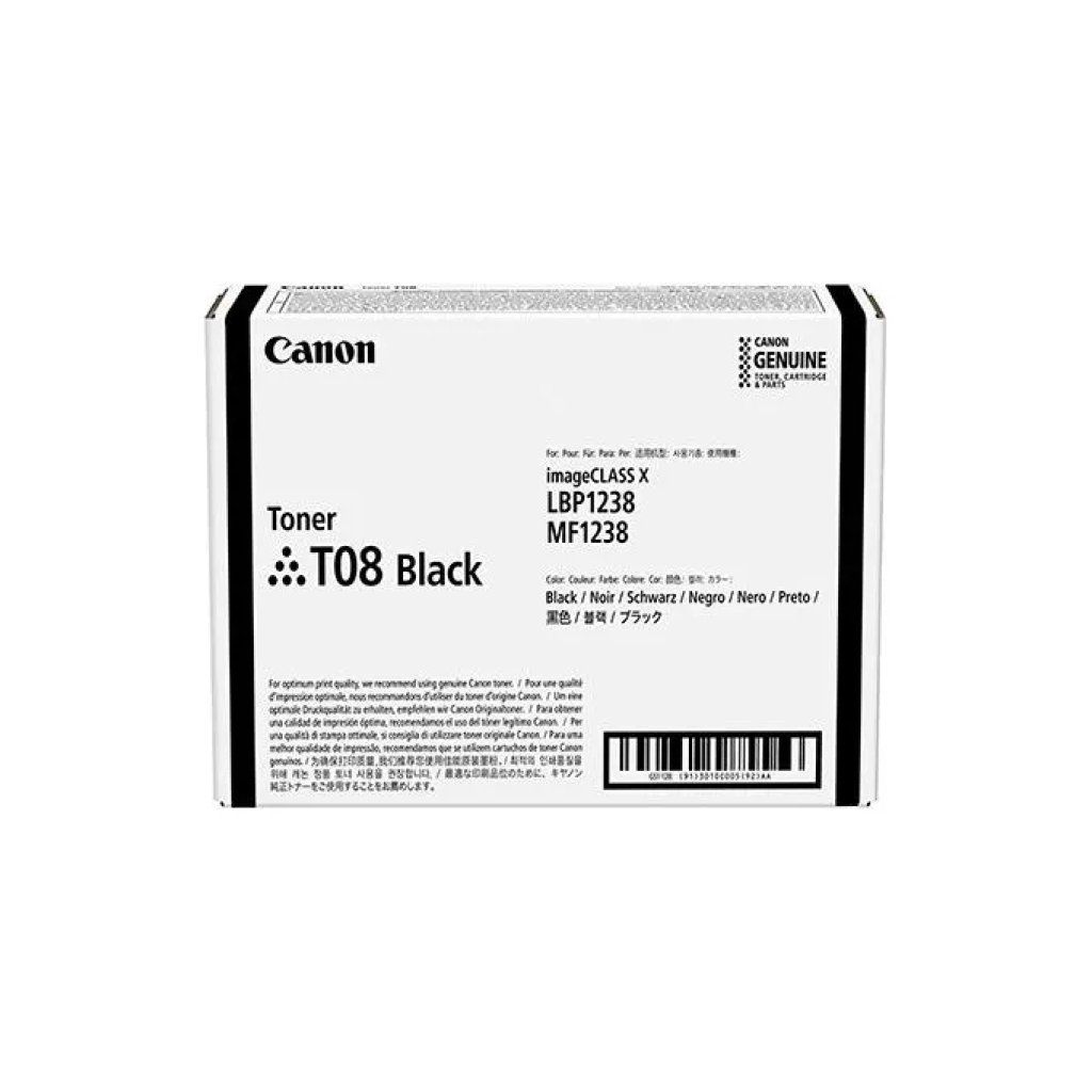 Canon T08 Toner Originale Nero per i-SENSYS X – 11.000 pagine