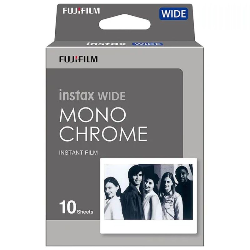 Fujifilm Instax Wide Monochrome – 10 pellicole