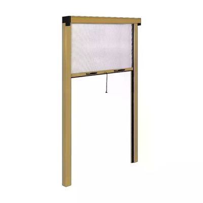 IRS Zanzariera Avvolgibile Verticale per Porta Marrone 140 x 250 cm IRS