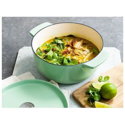 KitchenAid CC007434-001 Casseruola in Ghisa 5,2 L Verde KitchenAid CC007434-001 Casseruola in Ghisa 5,2 L Verde