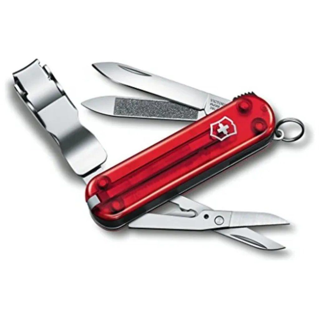 Victorinox Nail Clip 580 Nero – Coltellino multiuso con tagliaunghie