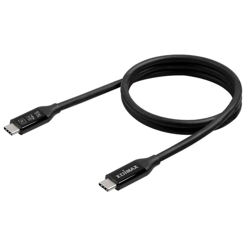 Edimax UC4-005TB Cavo USB 4 / Thunderbolt 3 da 40 Gbps Edimax UC4-005TB Cavo USB 4 / Thunderbolt 3 da 40 Gbps
