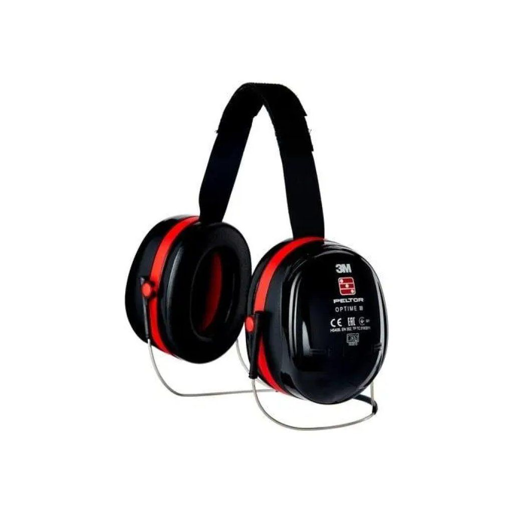 PELTOR 3M Peltor Optime III H540B-412-SV – Cuffie antirumore con contorno nuca, SNR 35 dB PELTOR 3M Peltor Optime III H540B-412-SV – Cuffie antirumore con contorno nuca, SNR 35 dB
