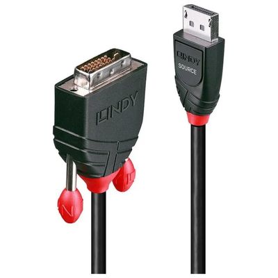 Lindy 41490 Cavo DisplayPort a DVI-D, 1 m, Full HD 60 Hz