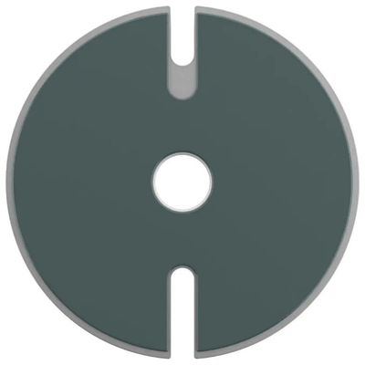 Logitech Scribe 952-000120 – Piastra di montaggio per vetro, bianca