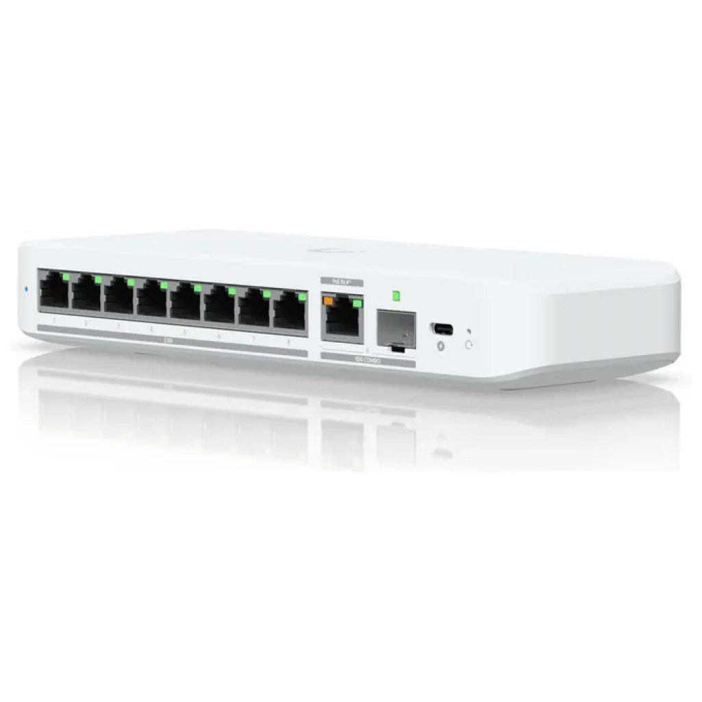 Ubiquiti UniFi Flex Switch 8 porte 2.5GbE con uplink 10G