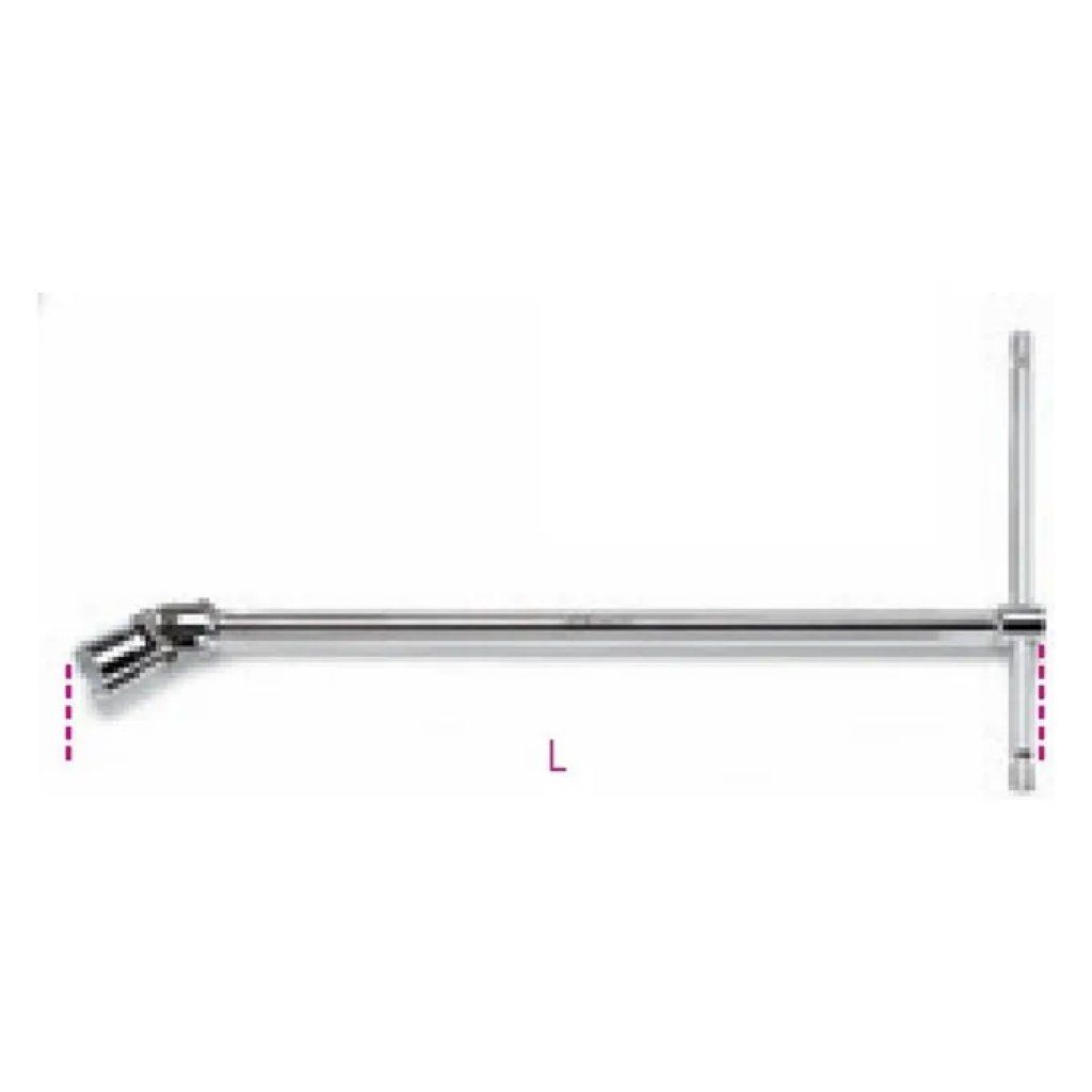 Beta 952 9 Chiave a T Snodata con Bussola Esagonale da 9 mm