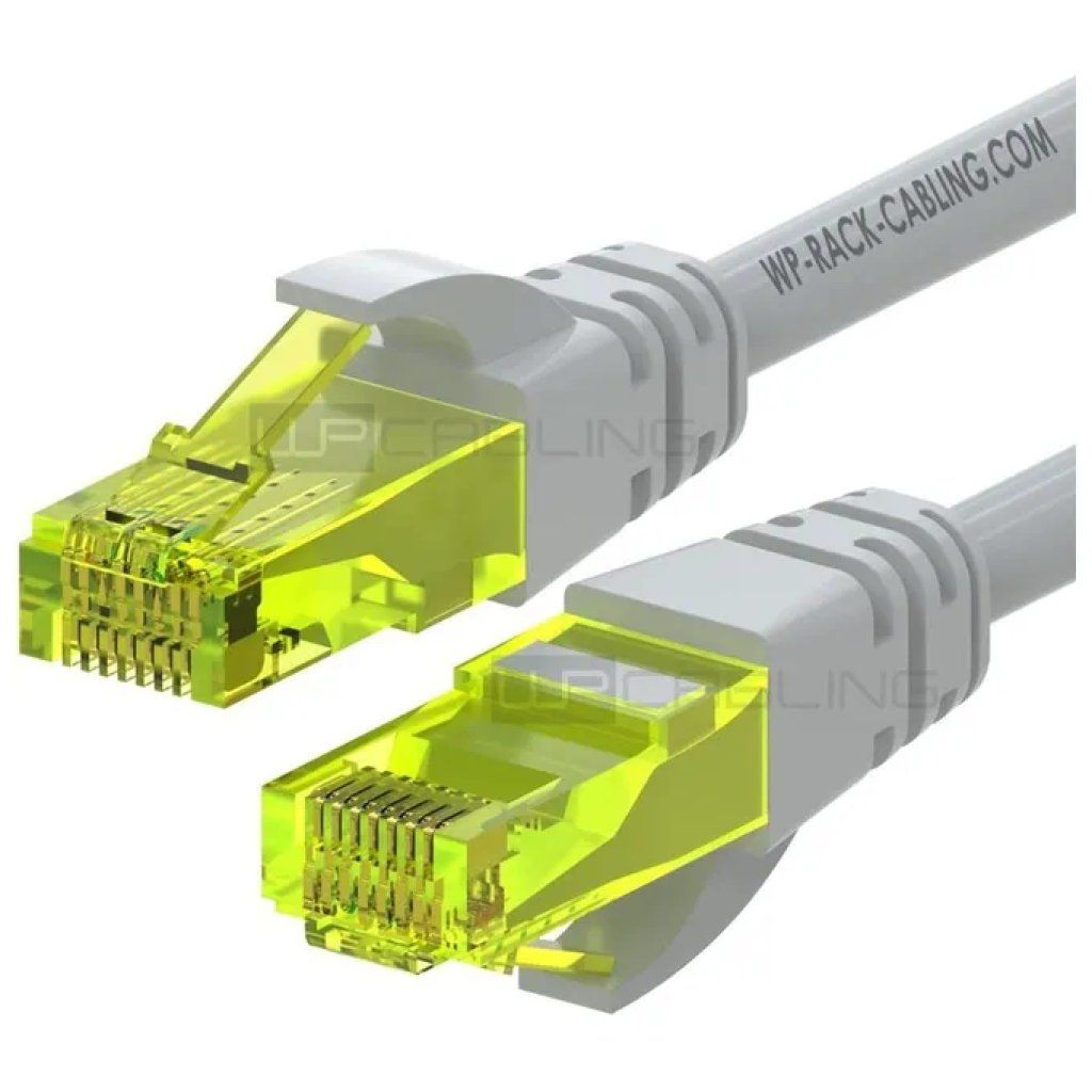 WP EUROPE Cavo Patch Ethernet Cat.6a U/UTP LSZH Grigio 20 m