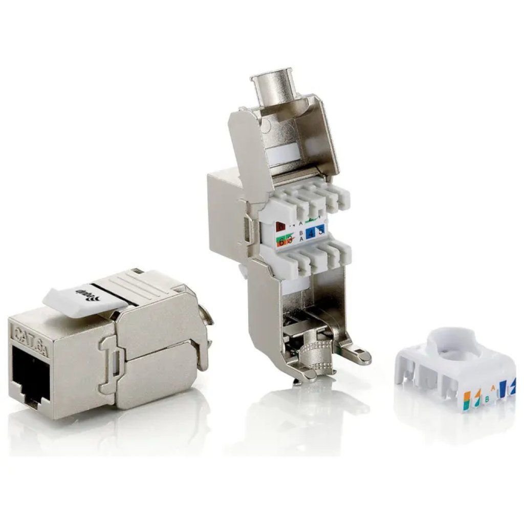Equip 767221 Keystone RJ45 Cat.6A schermato in metallo