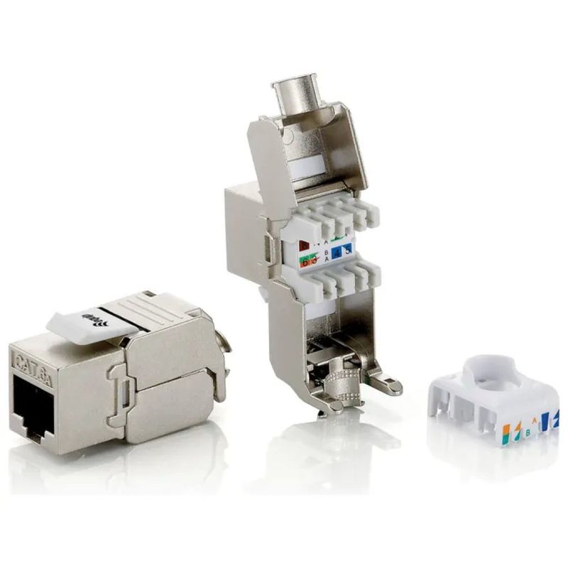 Equip 767221 Keystone RJ45 Cat.6A schermato in metallo